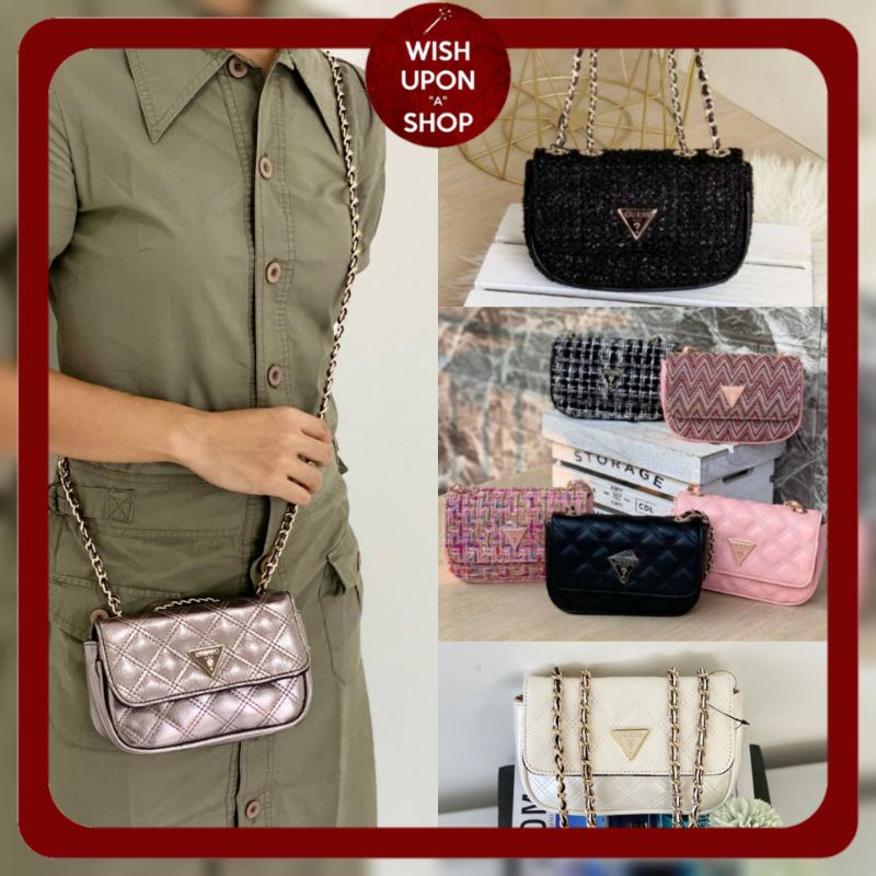 GSS Cessily Mini Xbody Bag / Tweed - Quilted