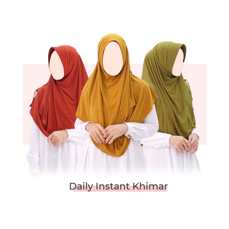 (SALE) Daily Instan Khimar by Atelier angelina
