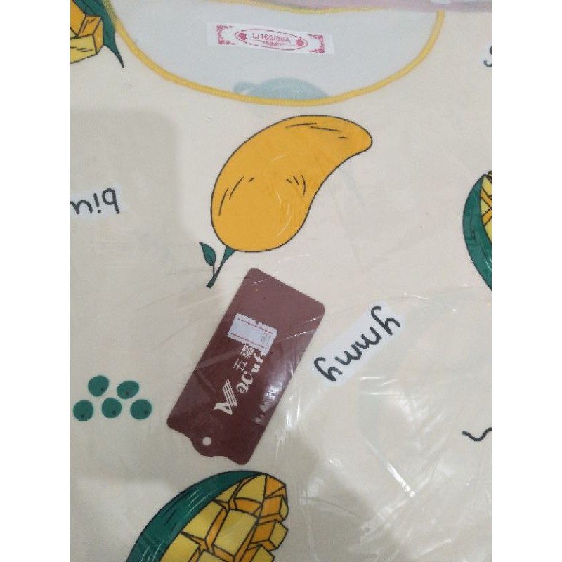 Baju tidur Wanita Import Bahan Kaos Spandex Tebal Aneka Motif All Size L Short Pants-Mangga hp