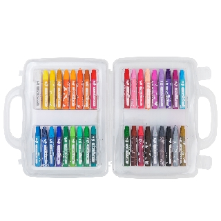 Deli Oil Pastel Crayon 12 24 36 Warna  cerah  sempurna tidak   Deli Oil Pastel Crayon 12 24 36 Warna  cerah  sempurna tidak