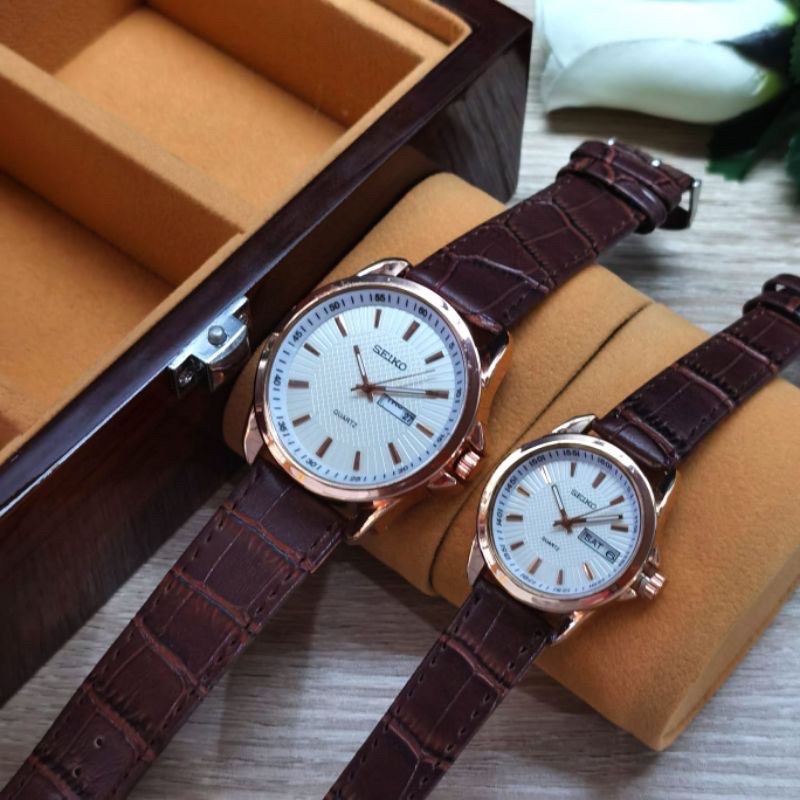 Jam tangan couple seiko