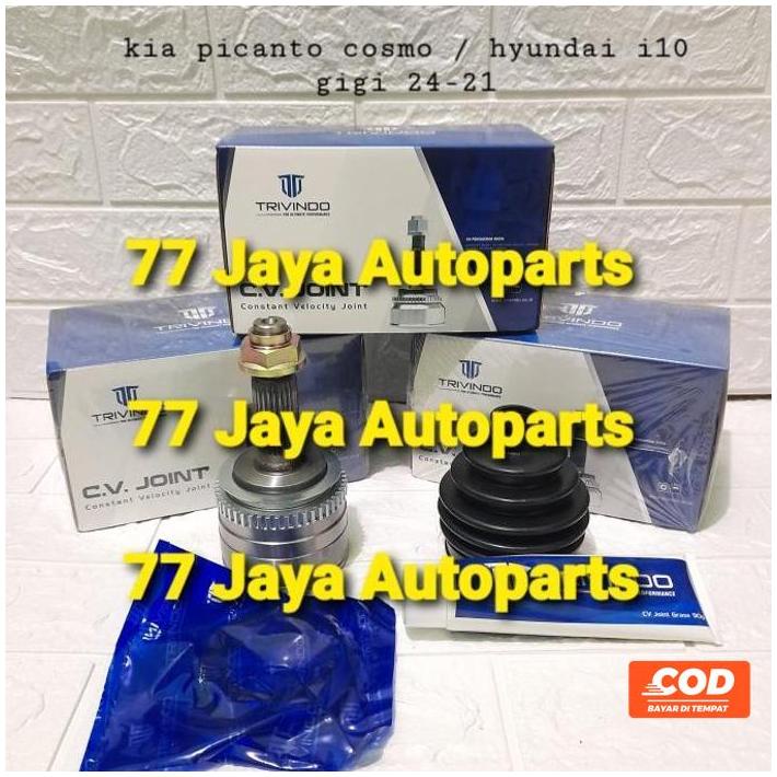 Cv Joint As Roda Luar Kia Picanto Cosmo Hyundai I10 Gigi 24 - 21 Kode 062