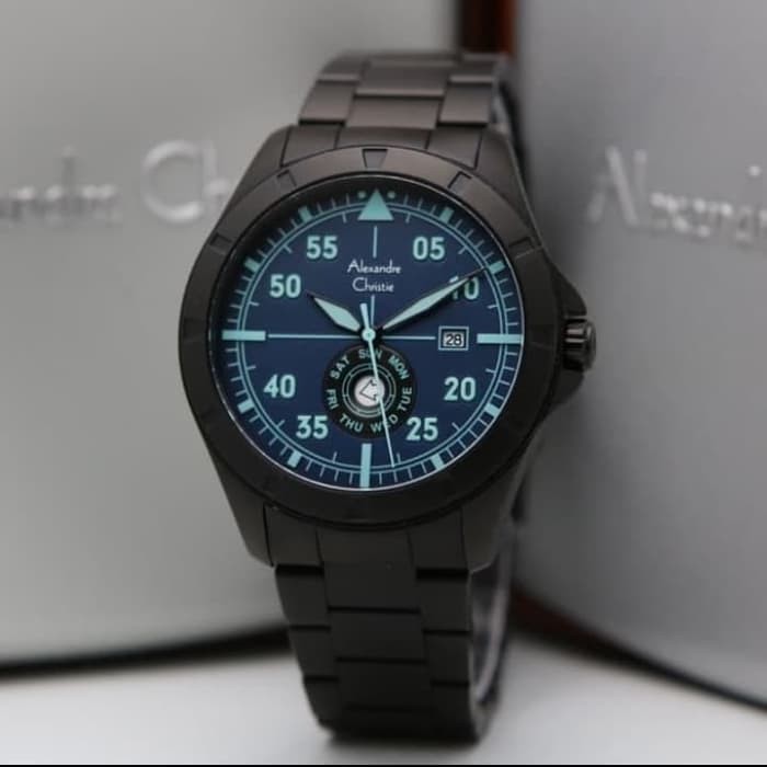 JAM TANGAN PRIA ALEXANDRE CHRISTIE ORIGINAL AC 6537 ME BIPBU TERMURAH