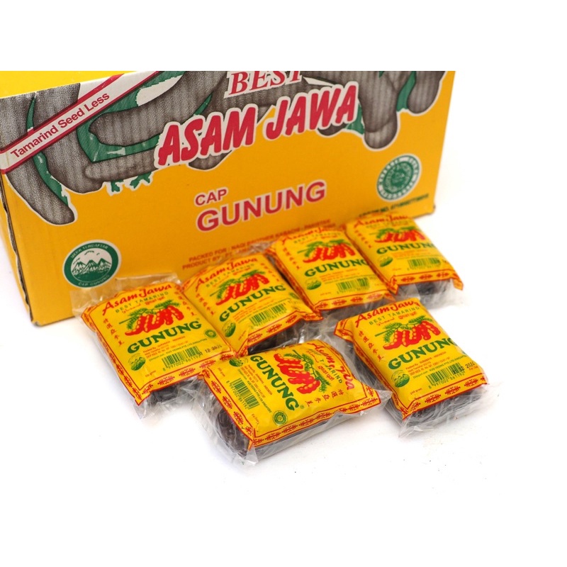 Jual Asam Jawa Tanpa Biji Cap Gunung 250gr Shopee Indonesia