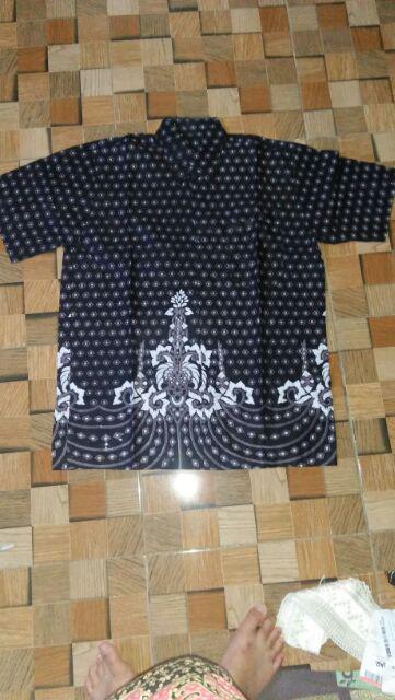 Couple Batik Brokat Selomita Batwing 2580