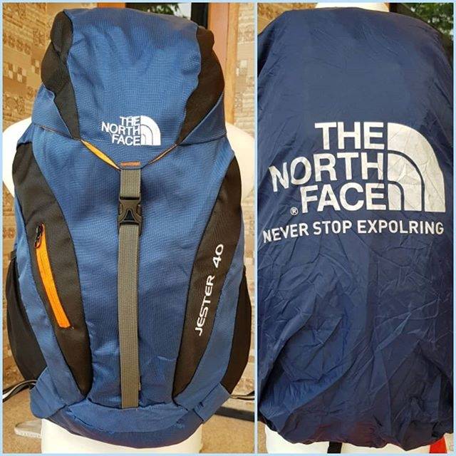 Semi carrier tas gunung tnf jester 40 liter lokal murah