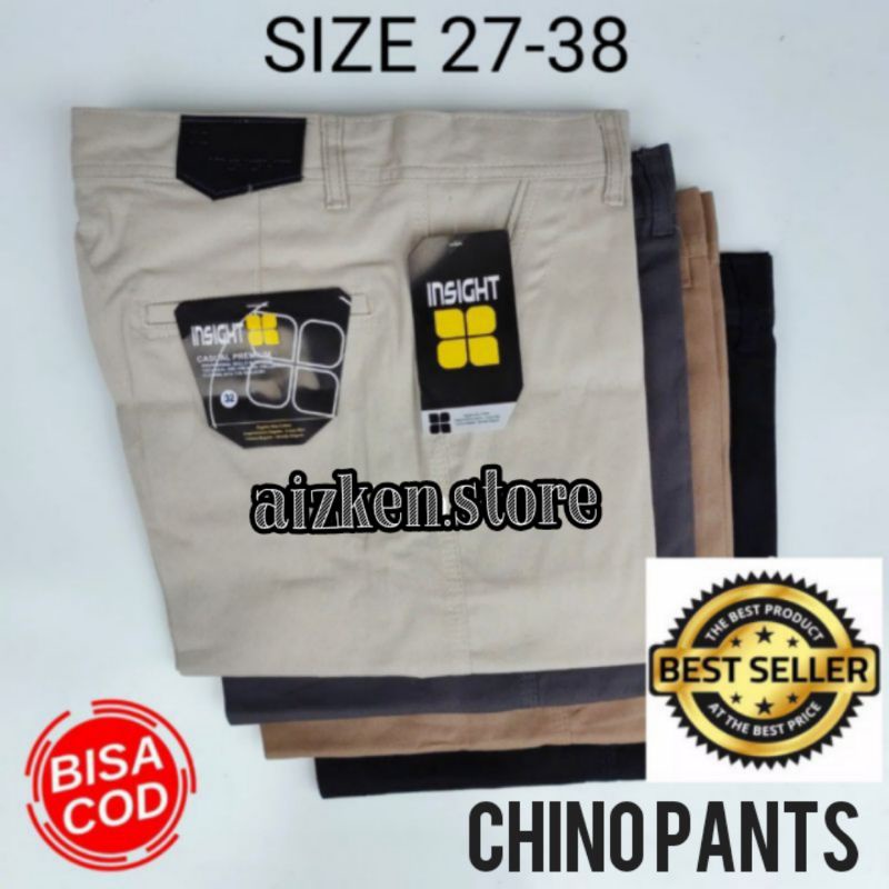 BIG SIZE CHINO PENDEK PRIA PREMIUM STREACH