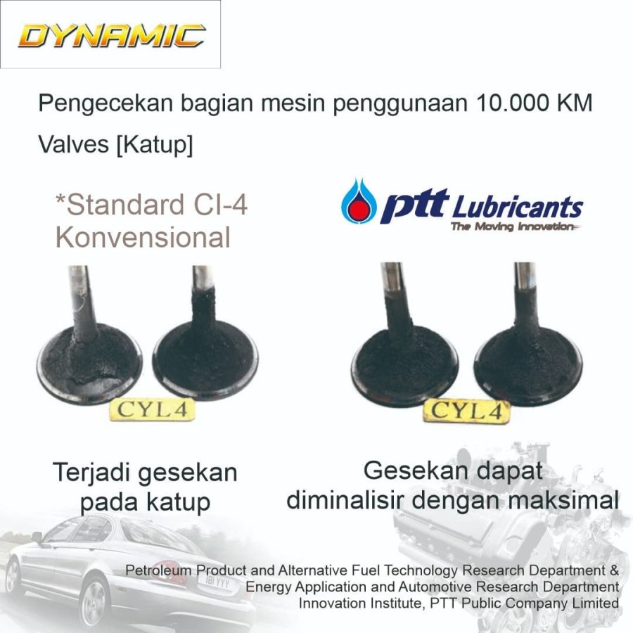 Oli Diesel PTT Lubricants Dynamic Commonrail Synthetic 5W30 [6+1]L