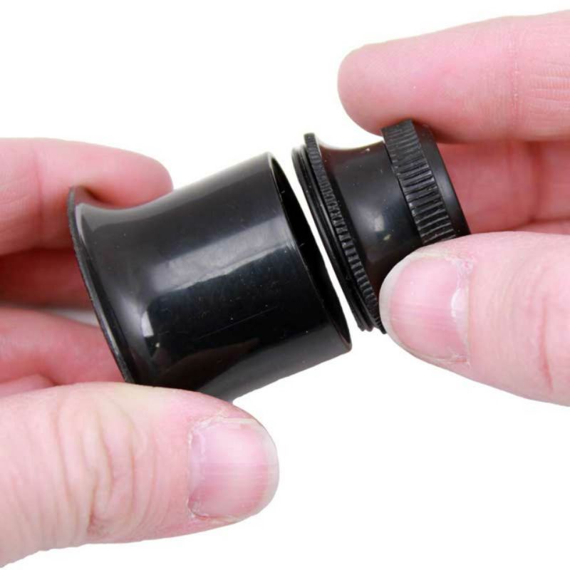 Bergeon 1458A Double Lens Loupe Magnifier