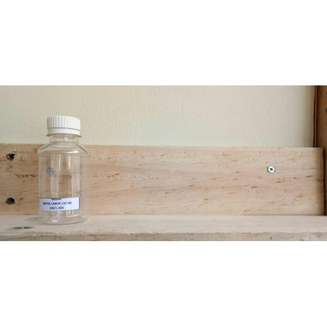 BOTOL PLASTIK LABOR 150 ML