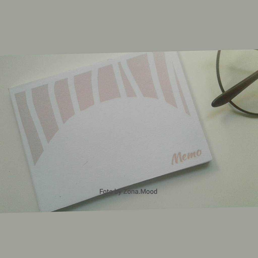 

Memopad Aria glass | Memopad Dekorasi