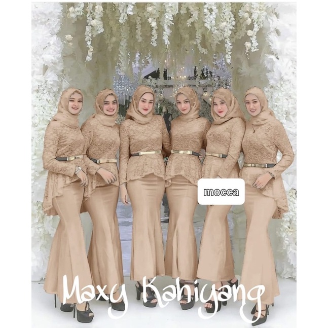 JCZR- Maxi kahiyang / Gamis wanita Murah / Maxi pesta / Gamis Kondangan / Maxi lebaran