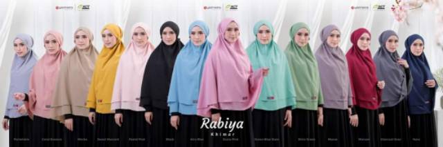 HIJAB INSTAN RABIYA KHIMAR  L &amp; XL  || YASMEERA