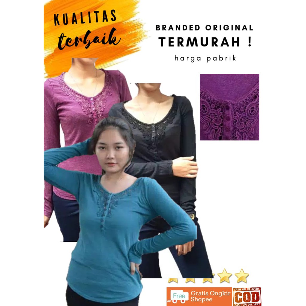 Aeropostale Atasan Lengan Panjang