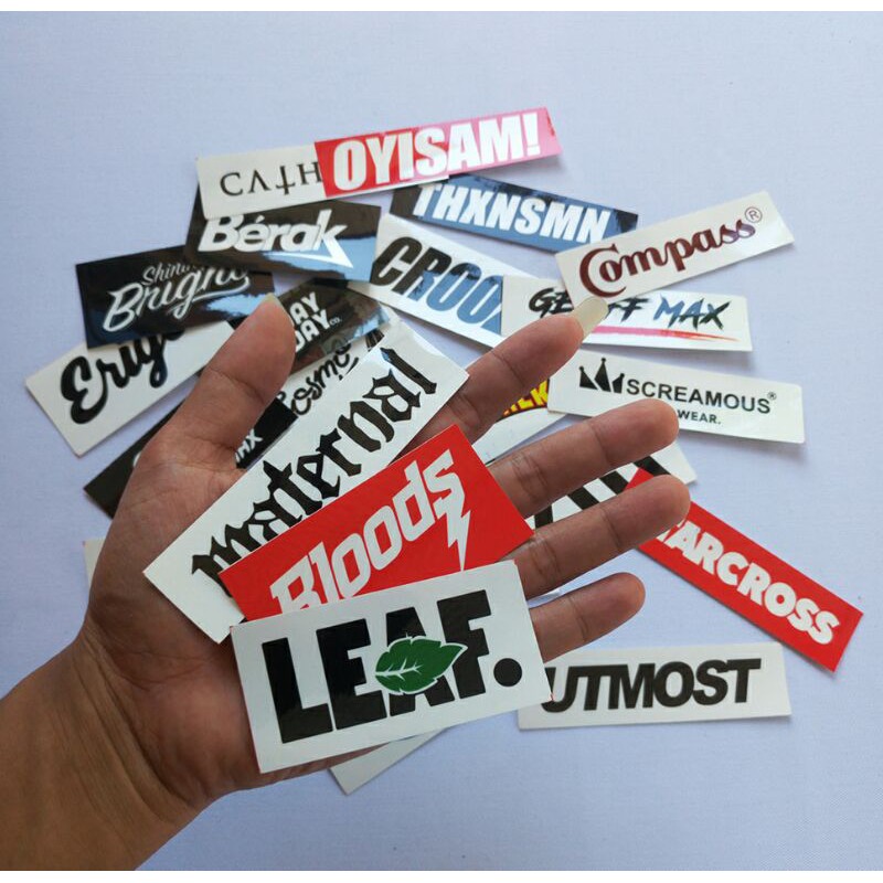 Stiker Distro / Sticker Clothing / Jackcloth / Hypebeast - Erigo Ahha Dickies Vans