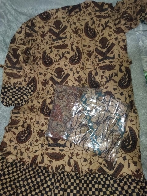 Gamis Batik Manggar, Padi, Sekar, Cantik, Kubis, Daun