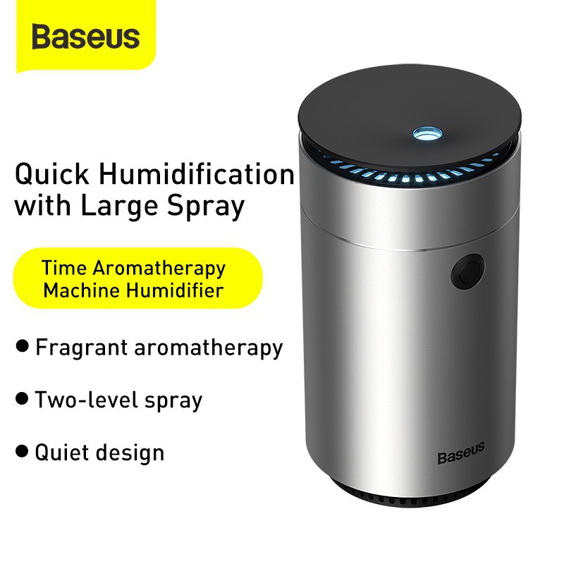 BASEUS TIME AROMATHERAPY CAR HOME OFFICE HUMIDIFIER AIR DIFFUSER