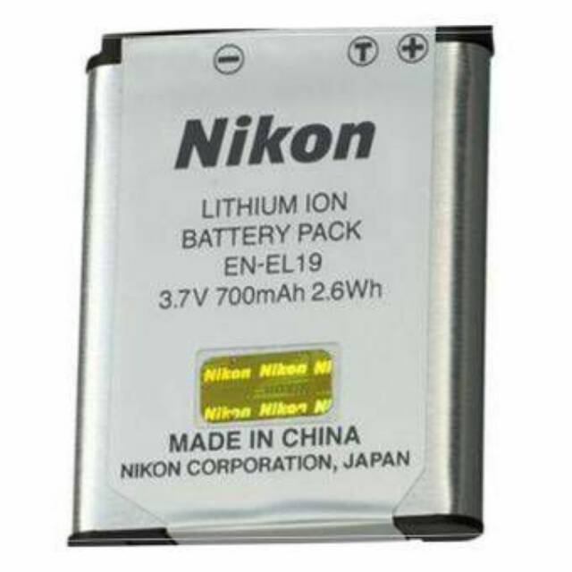 Nikon baterai Kamera EN-EL19
