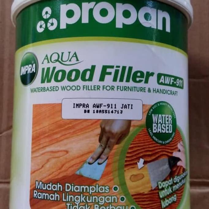 IMPRA AQUA WOOD FILLER AWF 911 DEMPUL IMPRA JATI TEAK SUNGKAI PROMO