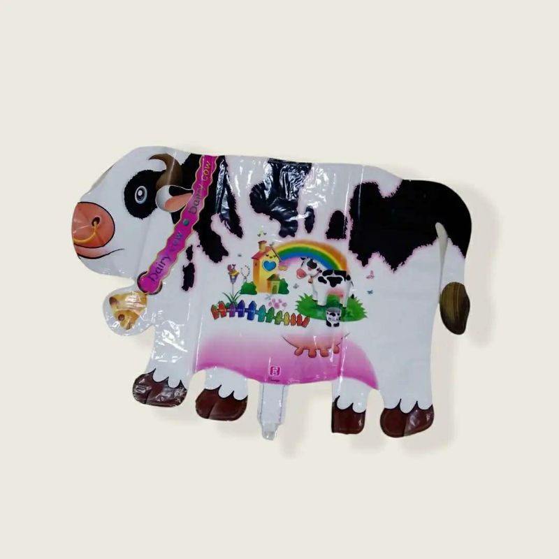 Balon Karakter DBCY / Balon Gas Helium / Balon Foil Sapi - Termurah