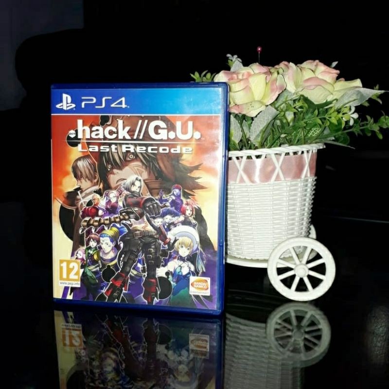 BD Kaset PS4 Hack GU Last Recode .Hack//G.U. Last Recode Reg 2 Bekas Second Mulus