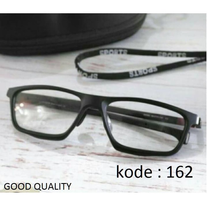 Kacamata Minus Anti Radiasi | Fashion kaca mata pria sport frame kacamata 162