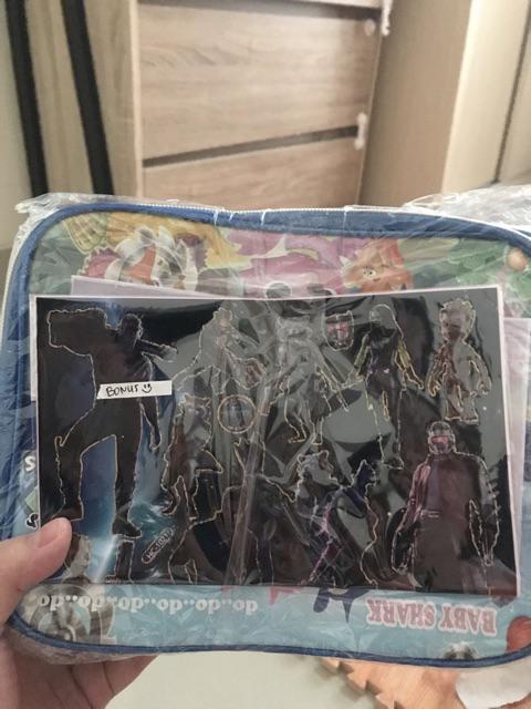 Paket Lunch Box Yooyee Sekat 6 Grid  Karakter + Lunch Bag Karakter