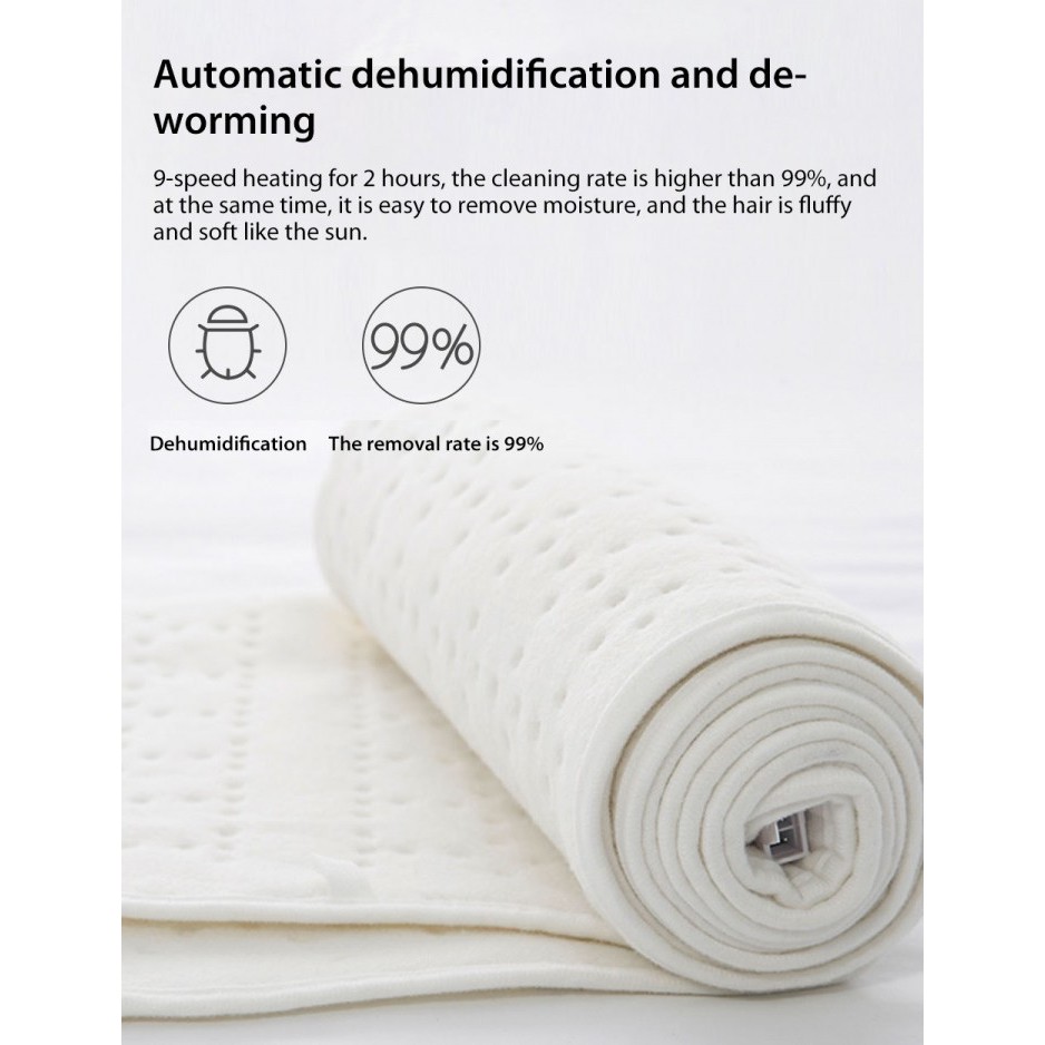 XIAOMI XIAODA Electric Blanket - Double Size 170 x 150 cm - HDDRT04-120W