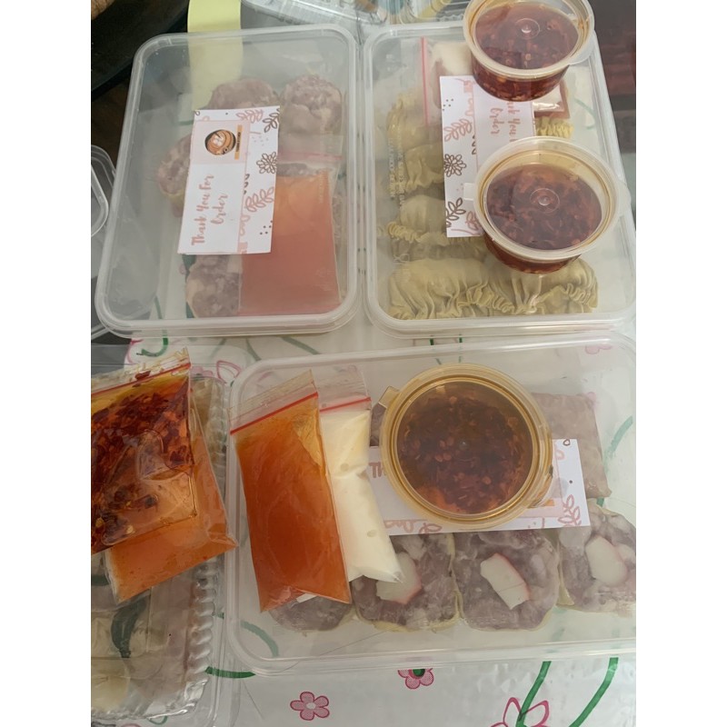 

FROZEN DIMSUM porsi kecil 10 pcs (include mayo, saos,chili oil)