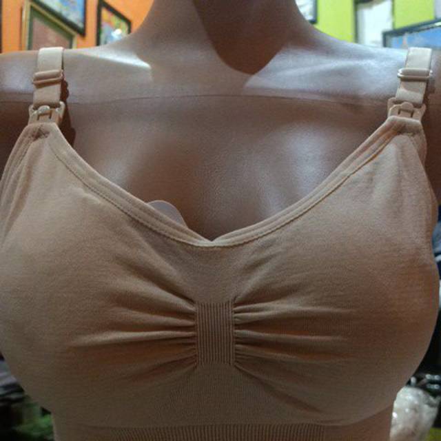 BH Menyusui (Nursing Bra) sorex 8200 Kait 3 Busa Sedang Tanpa kawat seamless 34-42