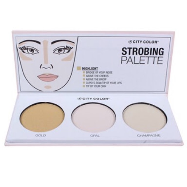 City Color Strobing Palette