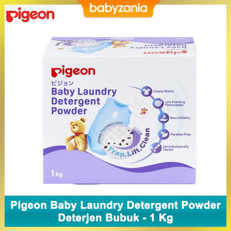 Pigeon Baby Laundry Detergent Powder Deterjen Baju Bayi Bubuk - 1 Kg