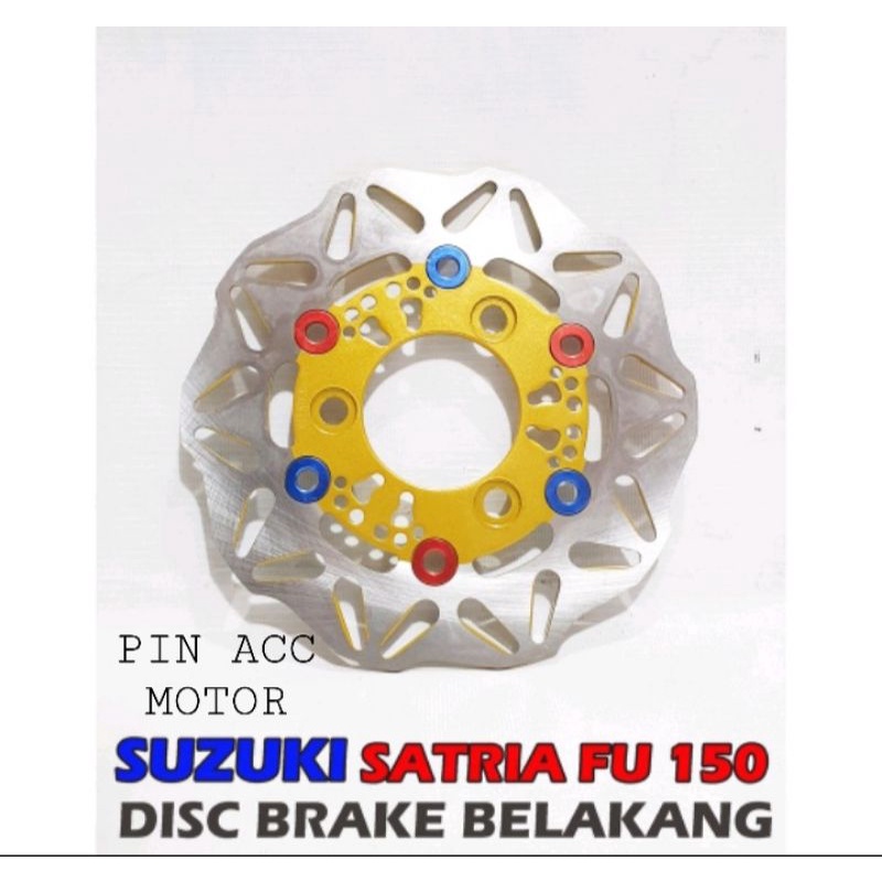 PIRINGAN CAKRAM BELAKANG SUZUKI SATRIA FU150 MODEL FROTING GRIGI