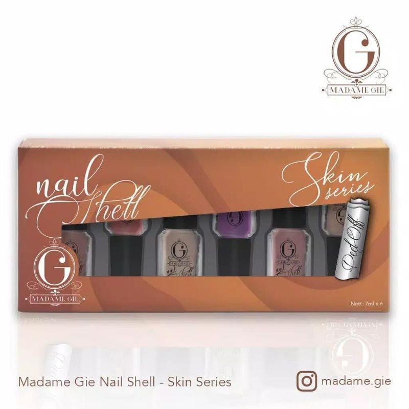 MADAME GIE NAIL SHELL PEEL OF SERIES / MADAM GIE PEEL OF / KUTEK PEEL OF / CAT KUKU PEEL OF MADAMGIE