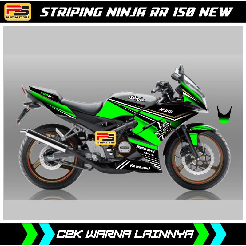STRIPING NINJA 150 RR NEW SE 2015/DECAL STRIPING STIKER NINJA RR 150 SE 2015