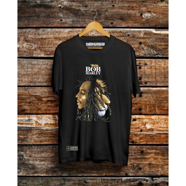 T-SHIRT BOBMARLEY. KAOS BOBMARLEY. KAOS DISTROO ORIGINAL. KAOS DAUN GANJA
