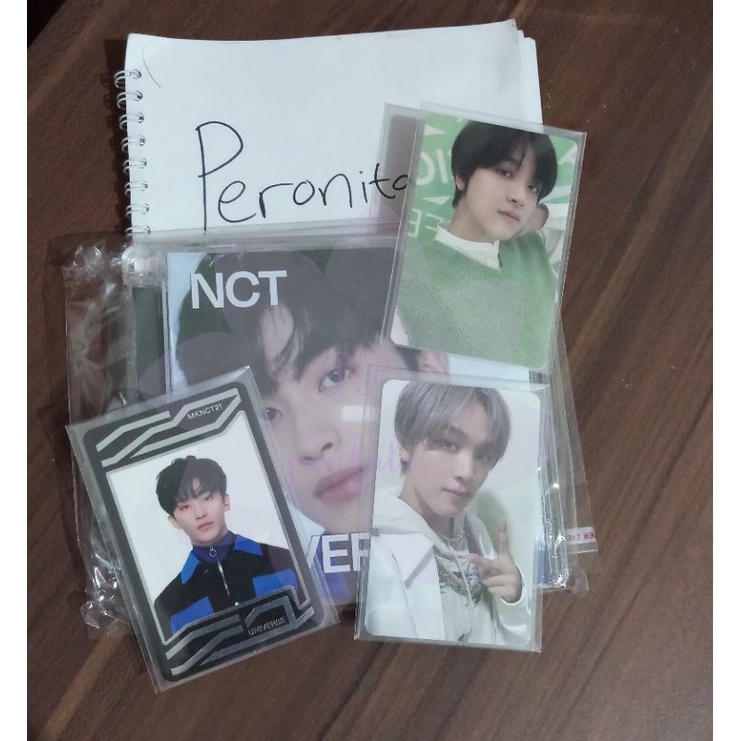 BOOKED Jewel Universe Mark cover + pc Haechan + Haechan Matcha