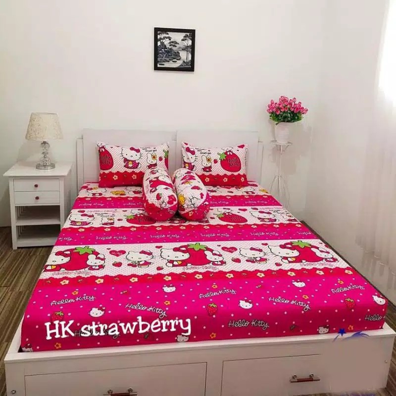 Sprei Kasur Ukuran 180x200cm Starmoon dan karakter Kartun