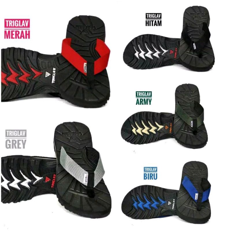 Sandal Triglav Original - Sandal Jepit Triglav - Sandal Gunung Triglav- Sandal Jepit Outdoor TRIGLAV