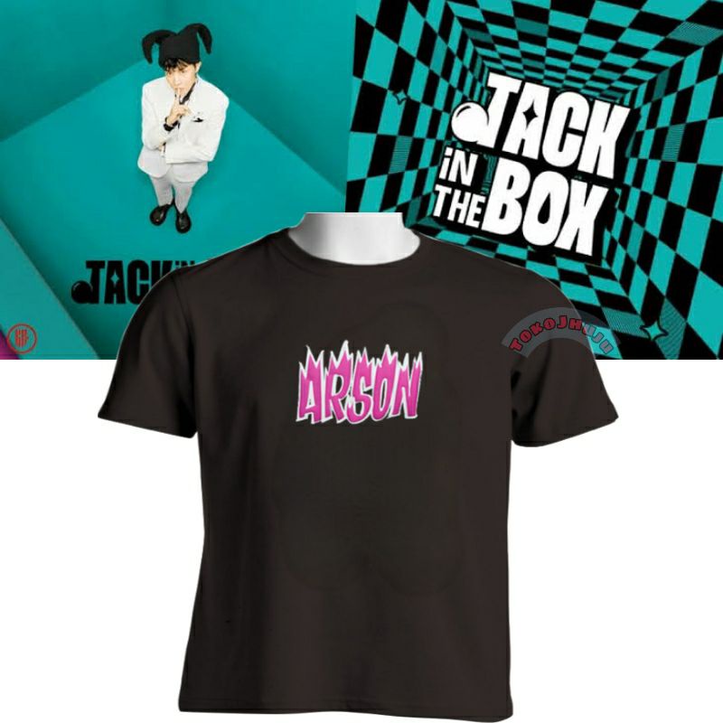 Baju Kaos BTS J-Hope Debut Solo Album Jack In The Box ARSON print dtf