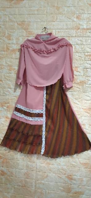 Baju anak/baju muslim anak/baju set himar anak/gamis anak. diskon 5000/pis ambil 4 pis