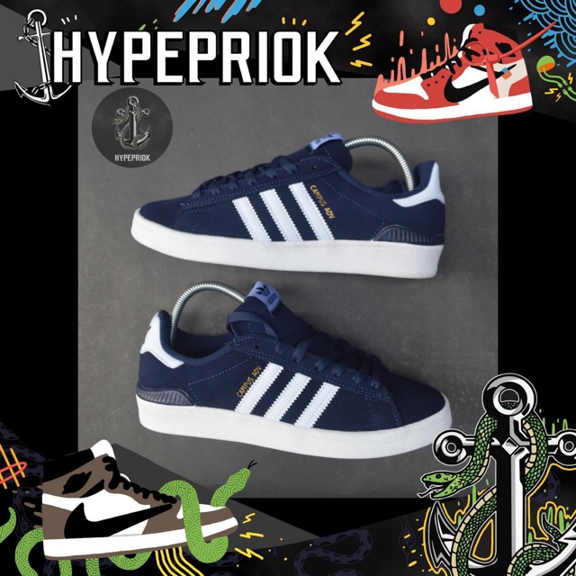 Adidas Campus Adv Suede Dark Blue