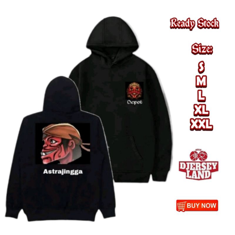 HOODIE JUMPER SUNDA CEPOT ASTRAJINGGA SABLON DEPAN BELAKANG