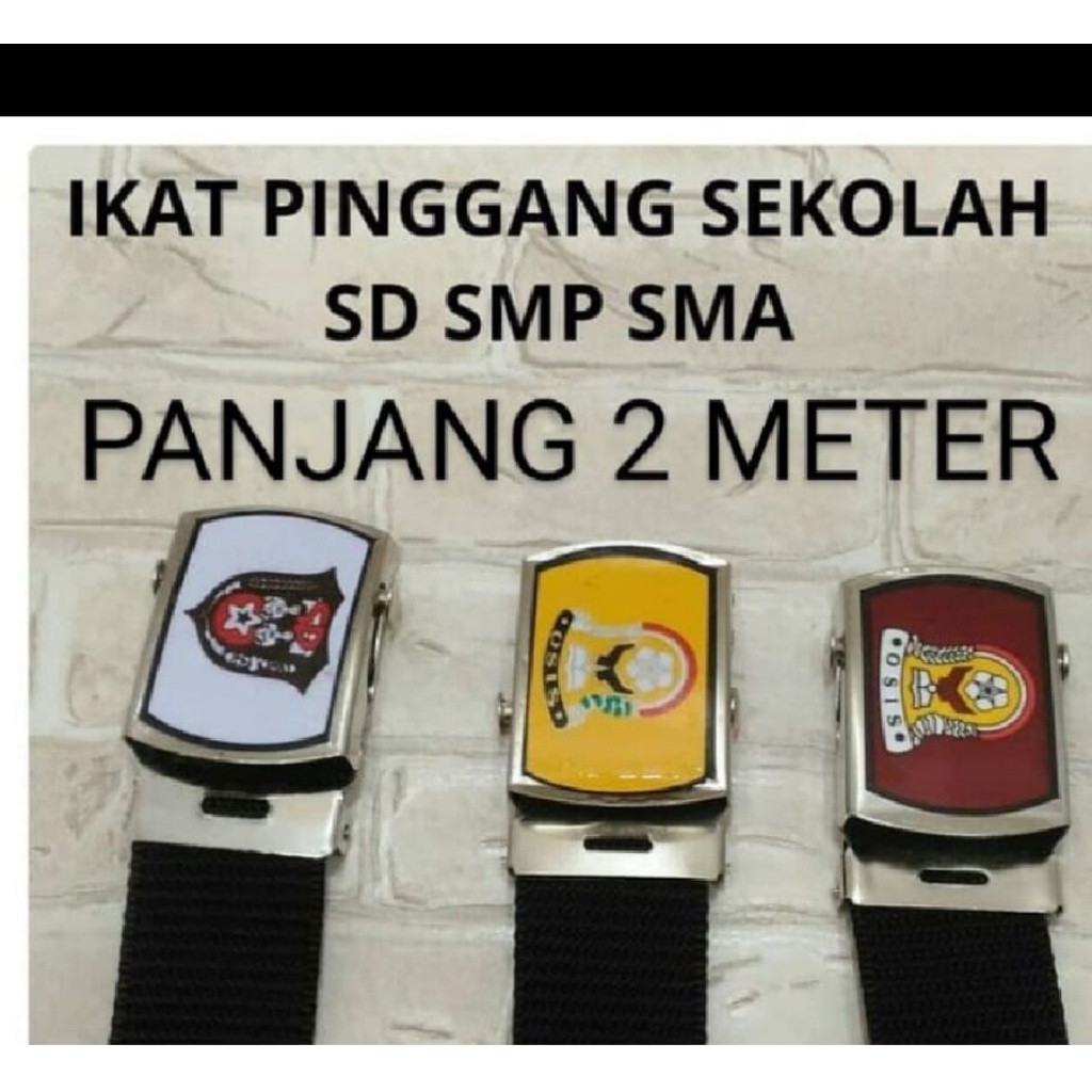 Ikat Pingang SD SMP SMA /SMK Panjang 2 Meter