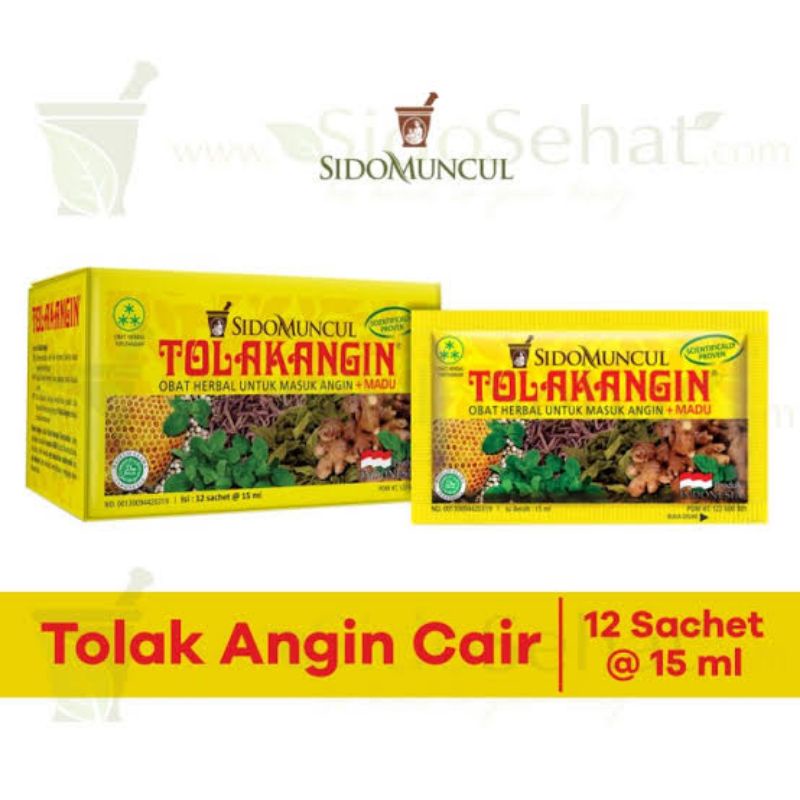Tolak Angin Cair 12 Sachet