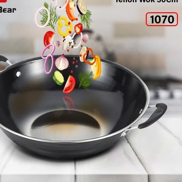 Wok Pan Anti Lengket Serbaguna