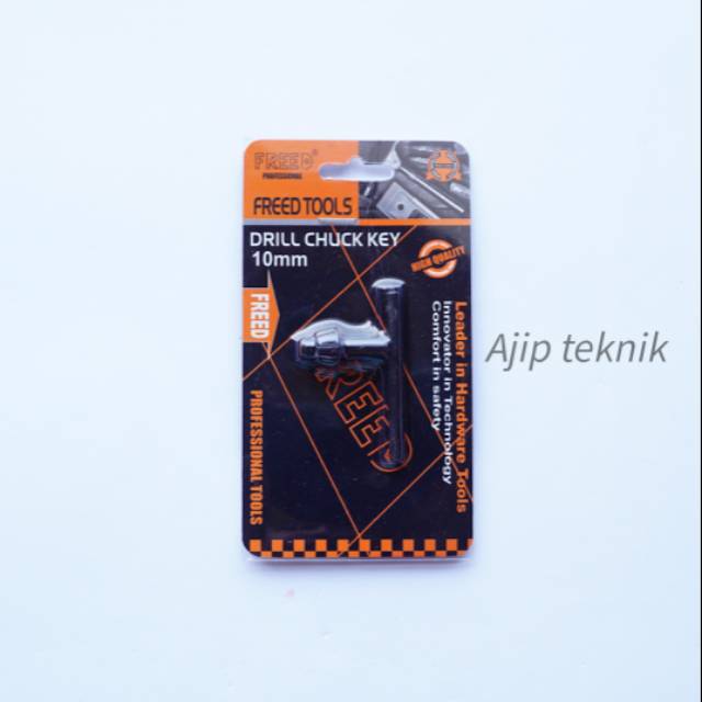 Kunci Kepala Bor Key For Drill Chuck 10 mm Freed