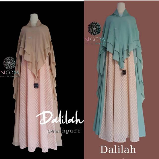 Dalilah set syari original by nigoya