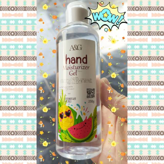 A&G Hand Moisturizer Gel 250ml