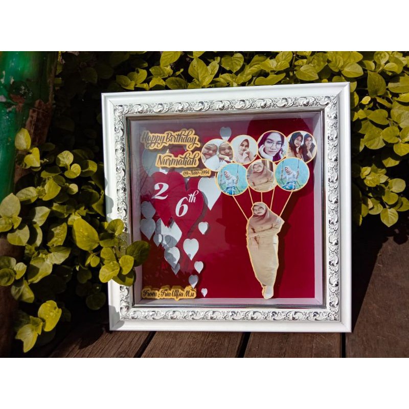 POP UP FRAME 3D BIRTHDAY